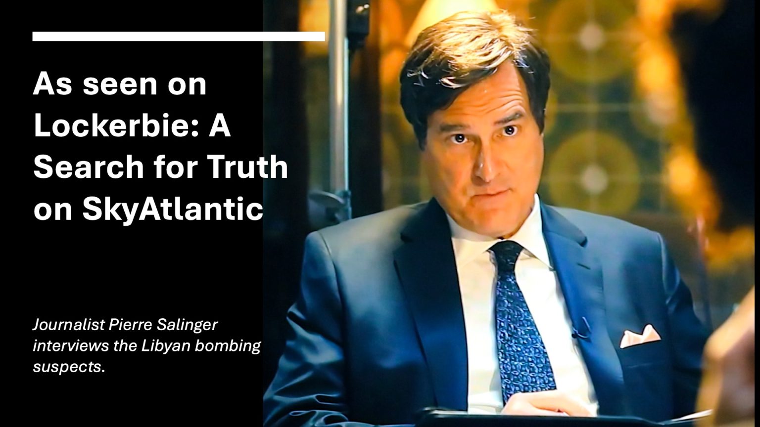 Bryan Bounds Lockerbie: A Search for Truth SkyAtlantic